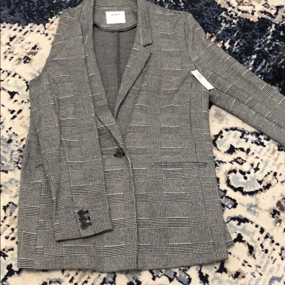 Oversized Blazer with Pockets